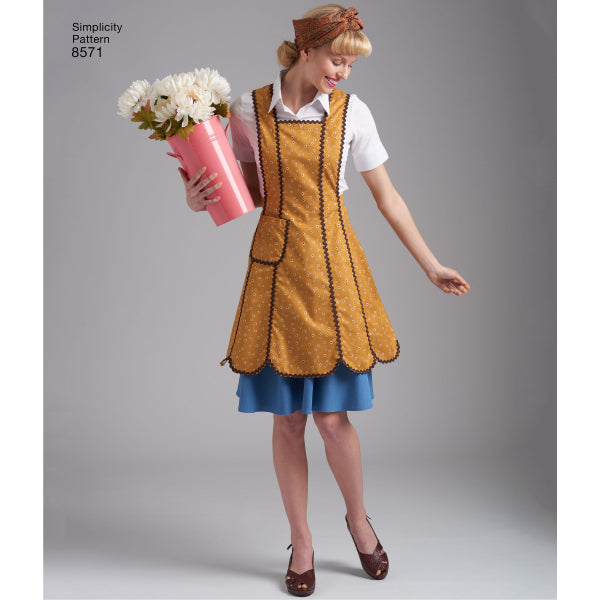 Simplicity Vintage Apron S8571