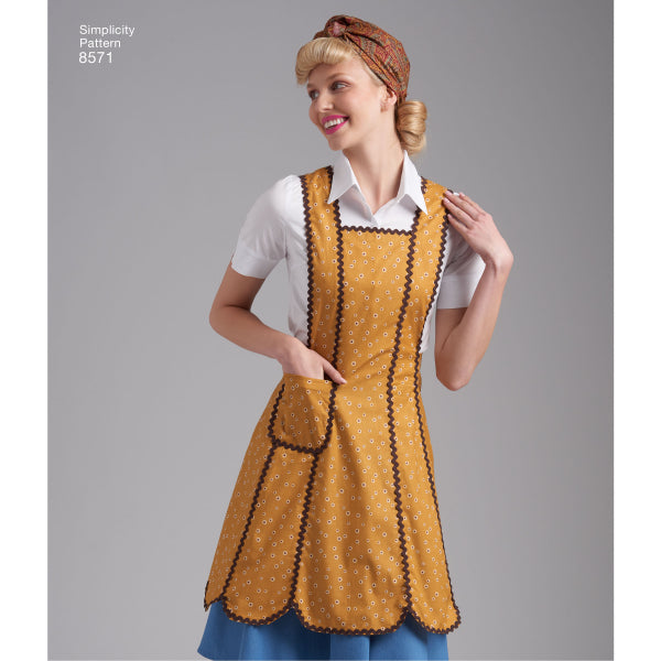 Simplicity Vintage Apron S8571