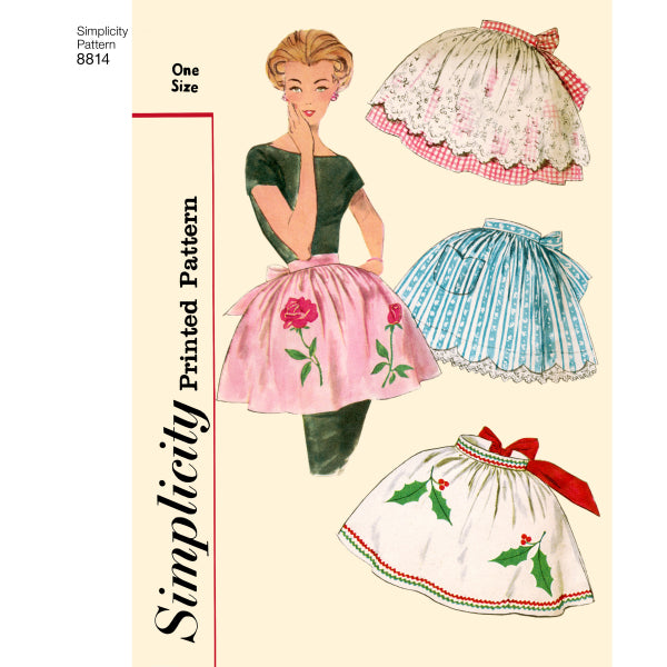 Simplicity Vintage Aprons S8814