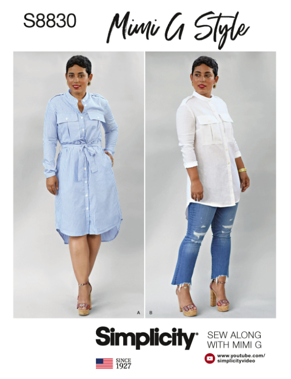 Simplicity Shirtdress S8830