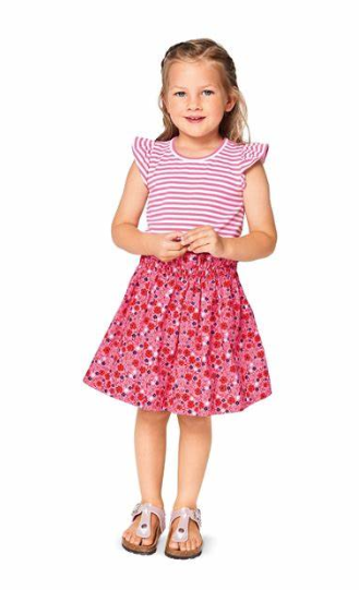 Burda Child Top and Skirt 9364