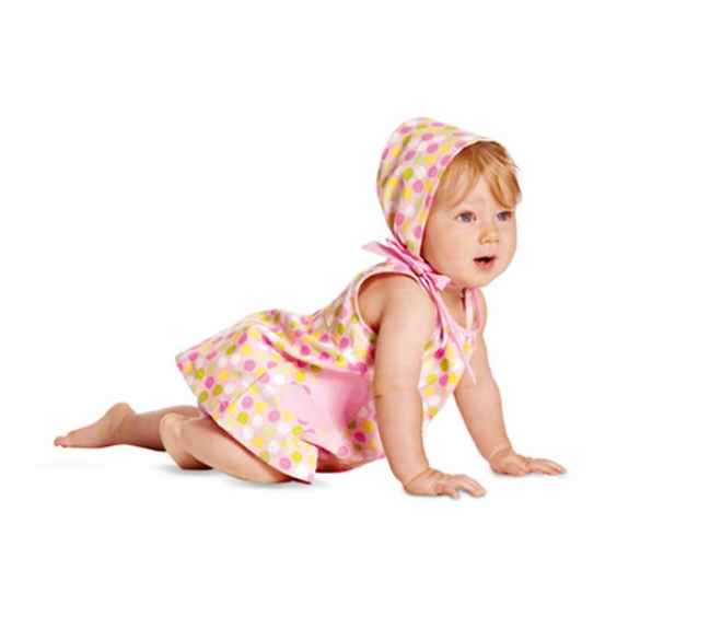 Burda Baby's Dress, Panties & Romper 9462