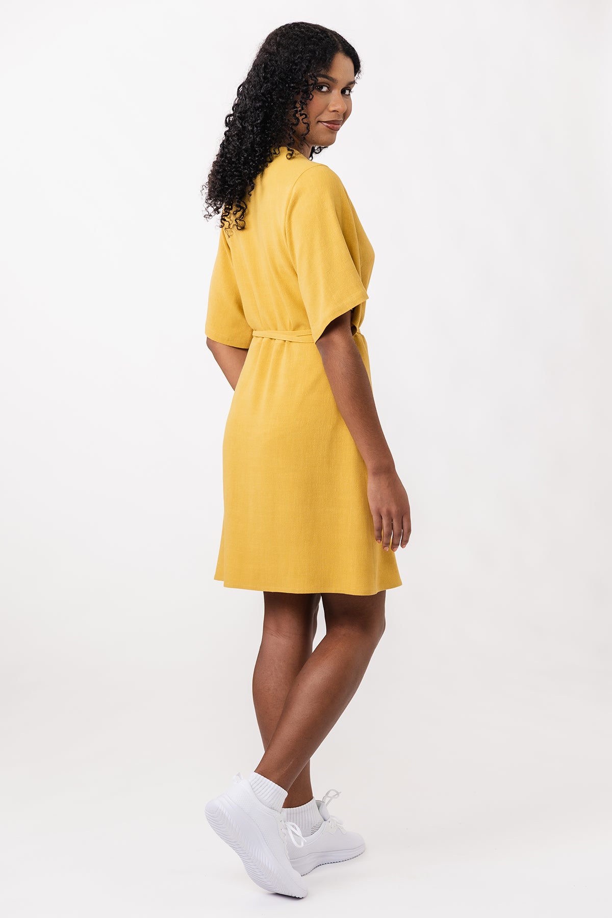 Named Aaria Mini Wrap Dress