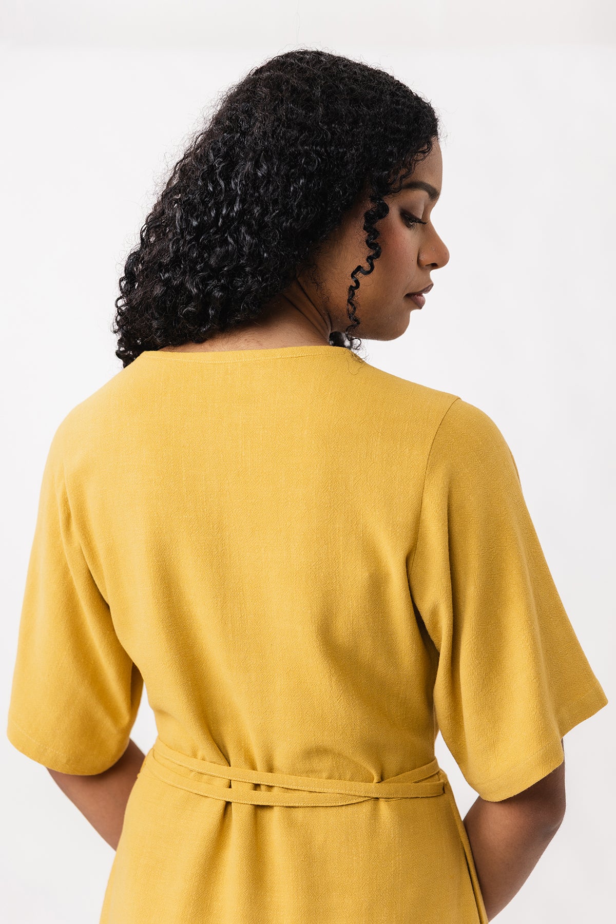 Named Aaria Mini Wrap Dress