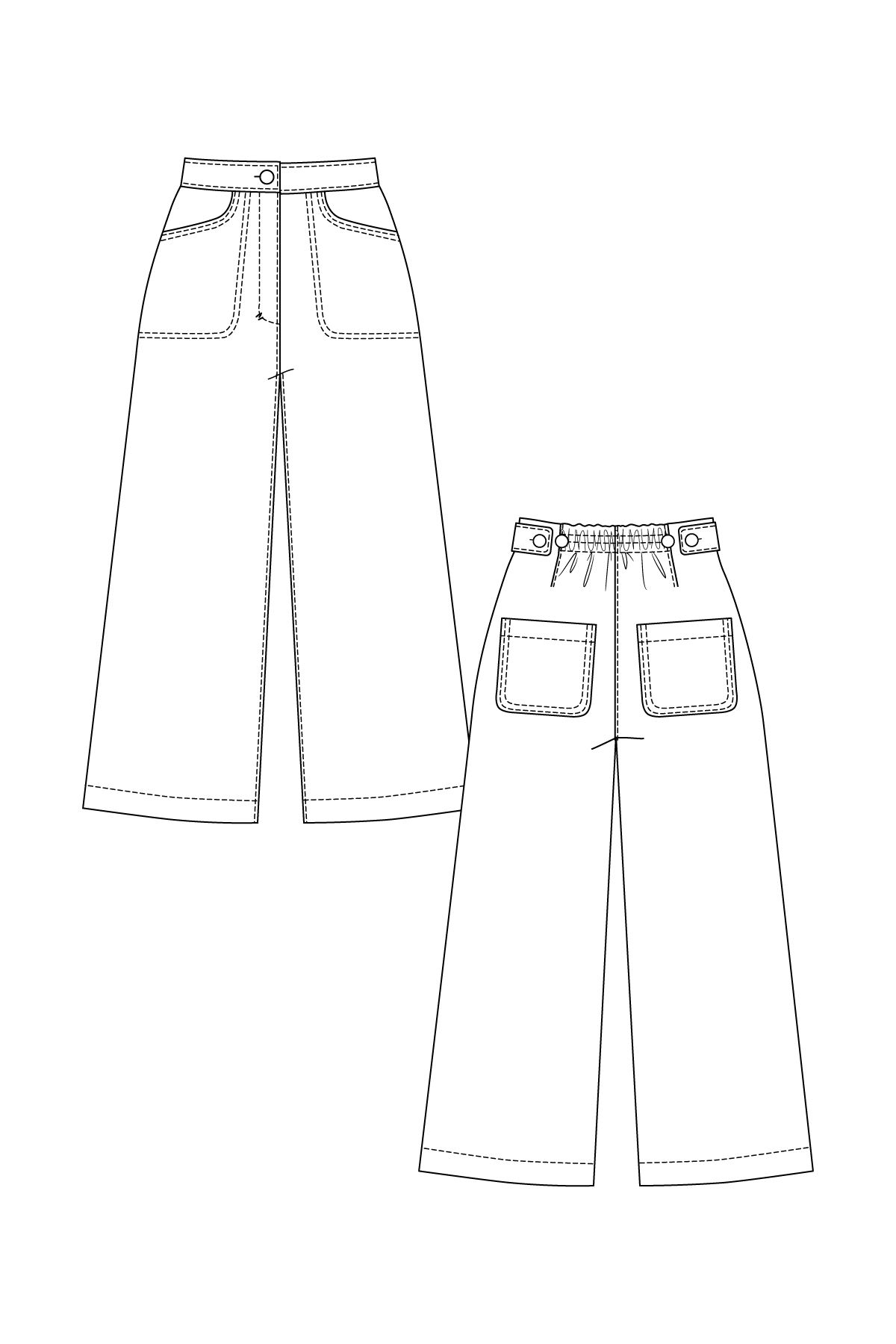 Named Aina Trousers and Culottes