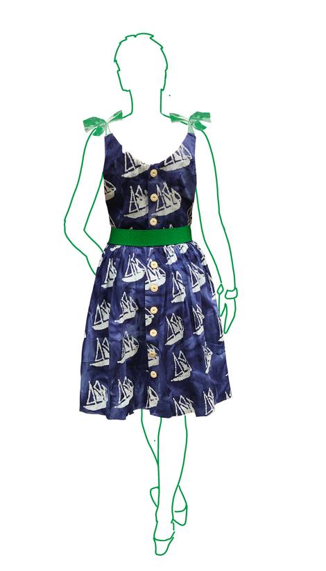 Alice & Co Patterns Regatta Dress