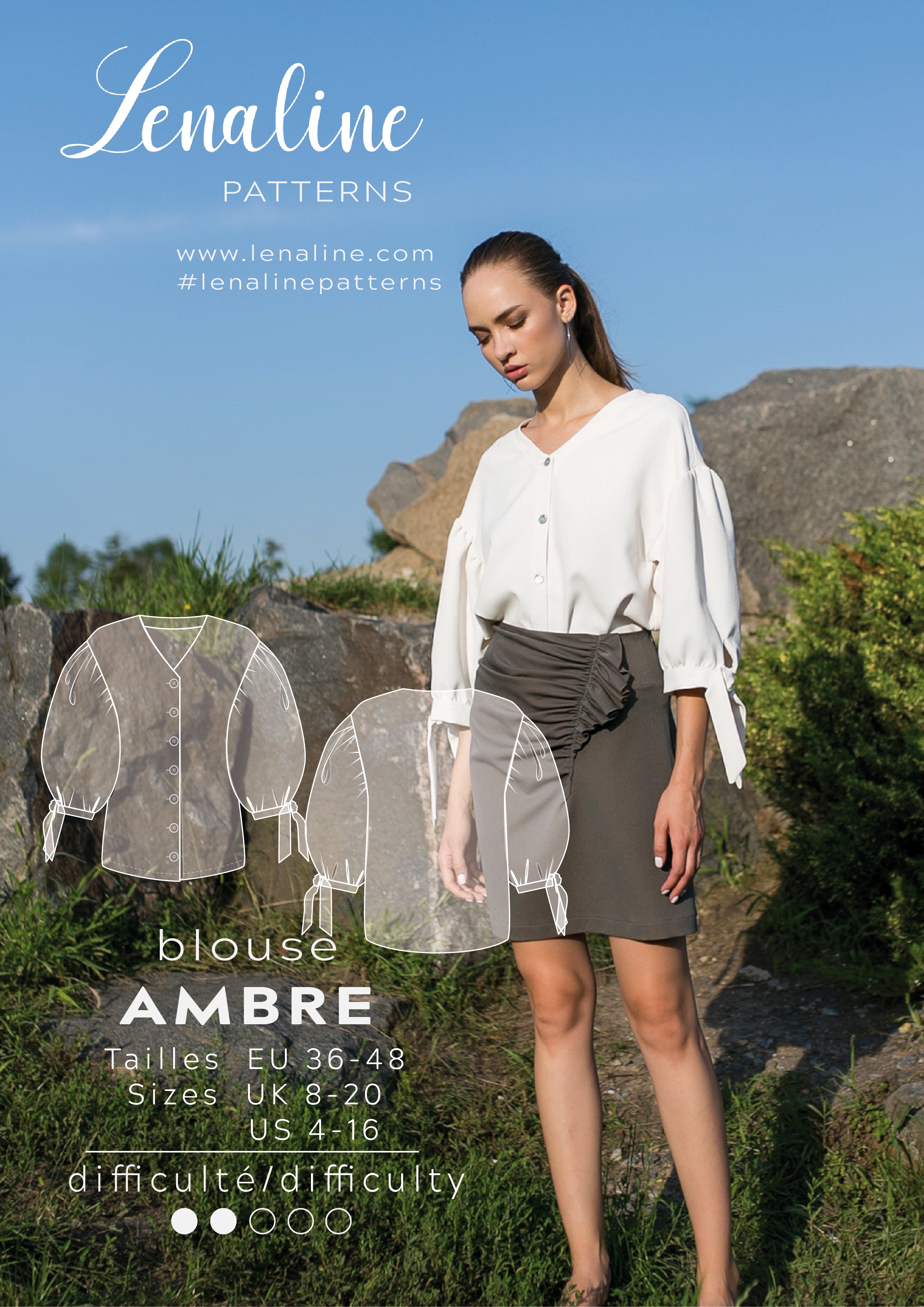 Lenaline Patterns Ambre Blouse