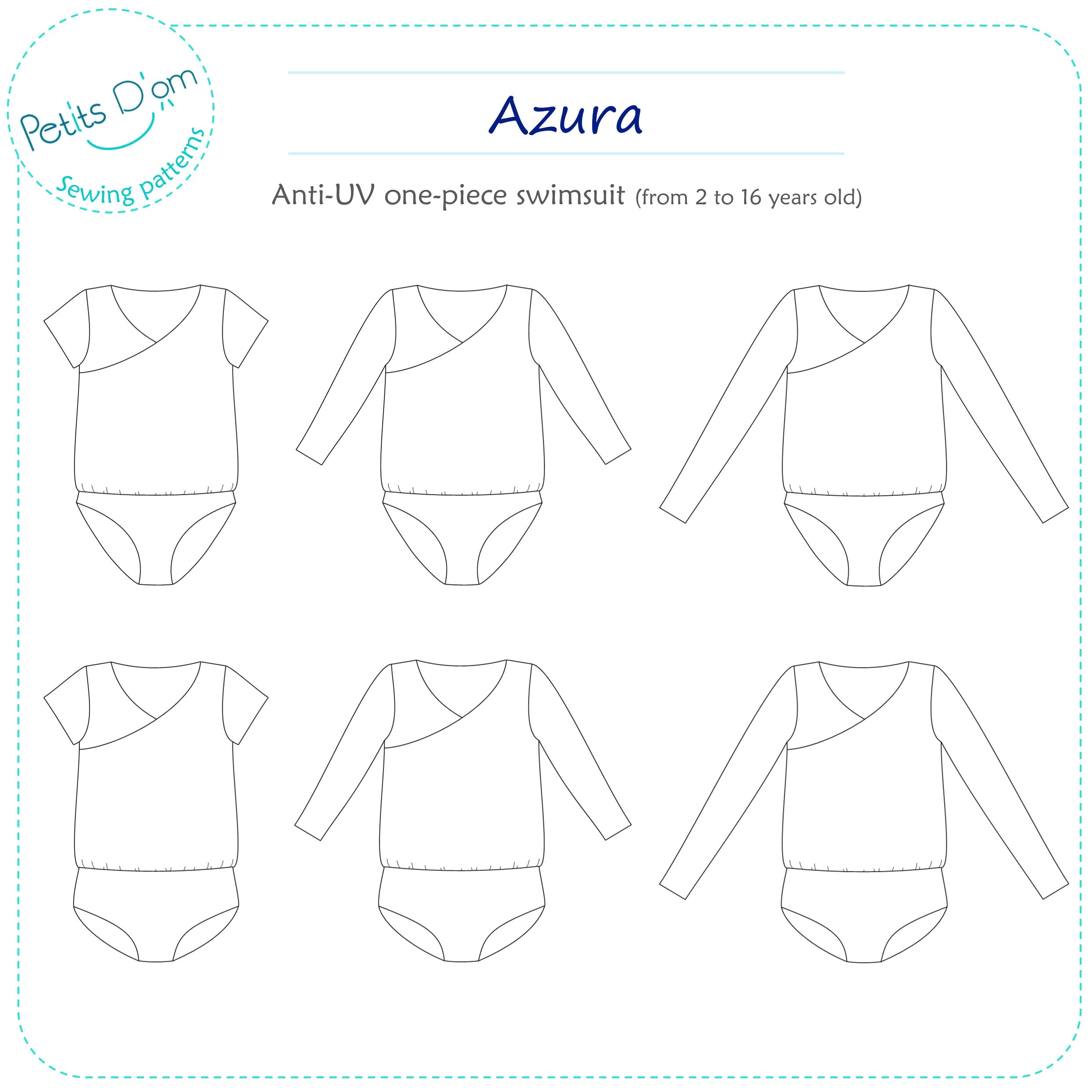 Petits D’om Child/Teen Azura Swimsuit