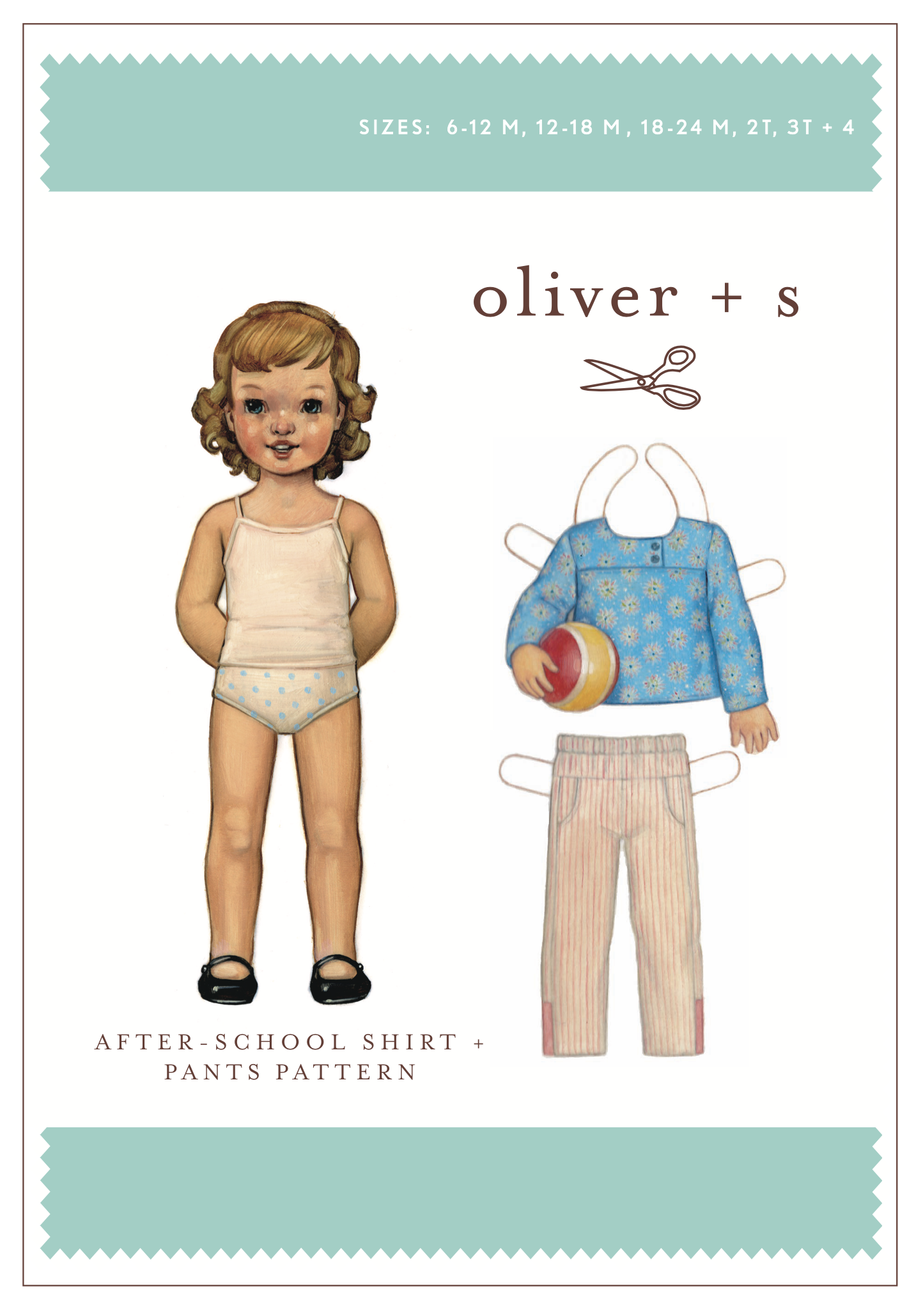 Oliver + S After School Shirt and Pants PDF