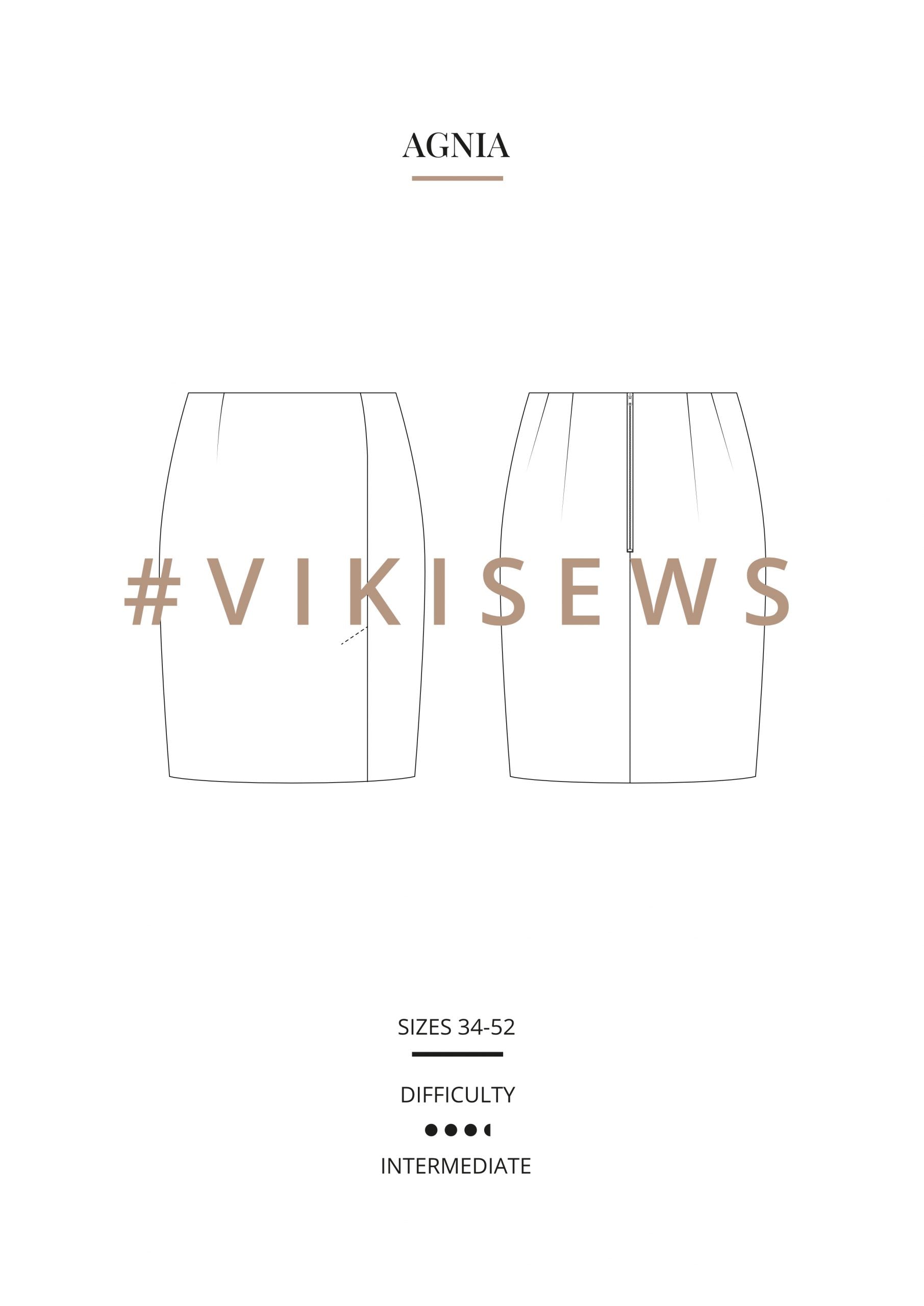 Vikisews Agnia Skirt