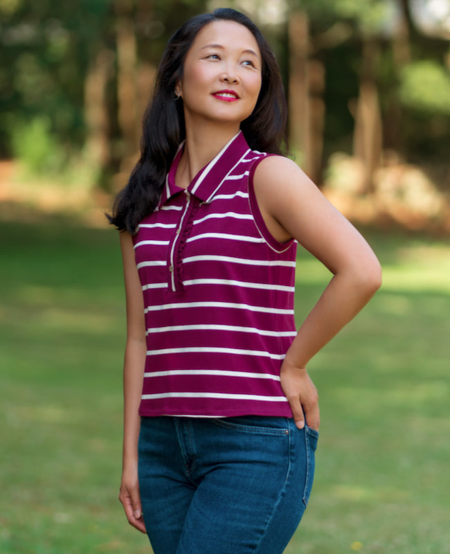 Itch to Stitch Aiken Polo Shirt and Dress