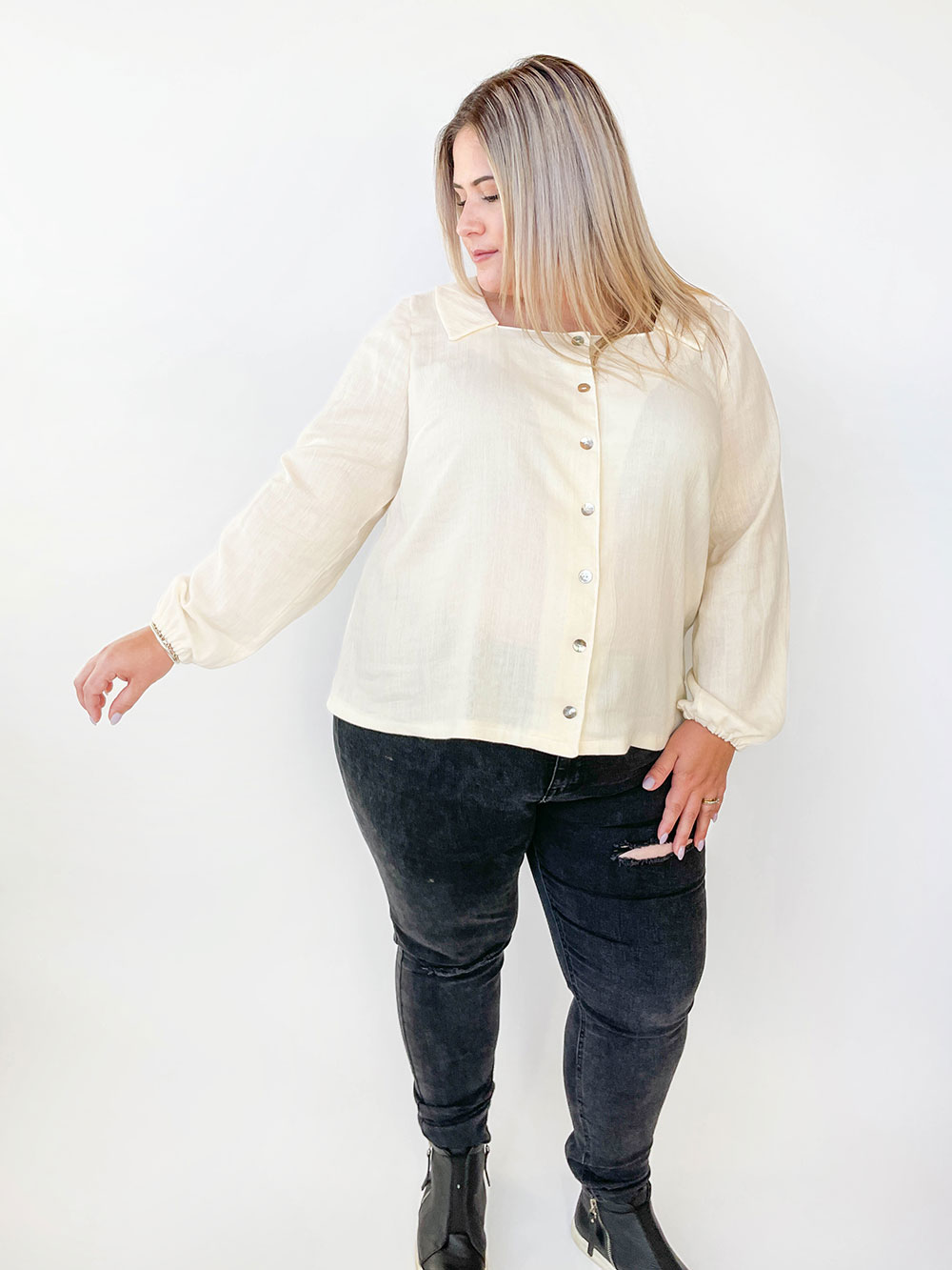 Jennifer Lauren Handmade Aisling Blouse