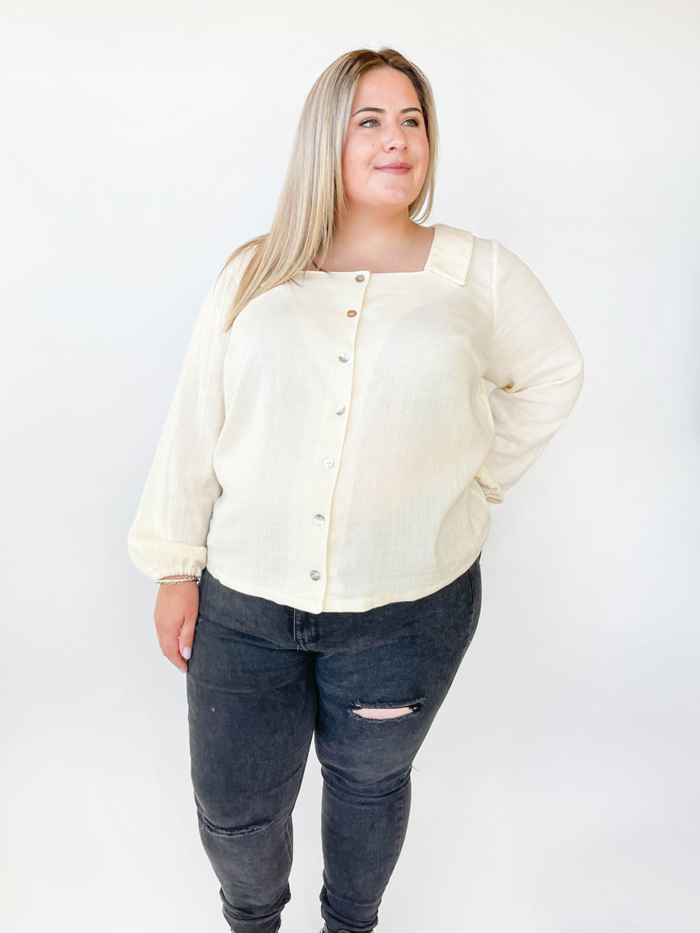 Jennifer Lauren Handmade Aisling Blouse