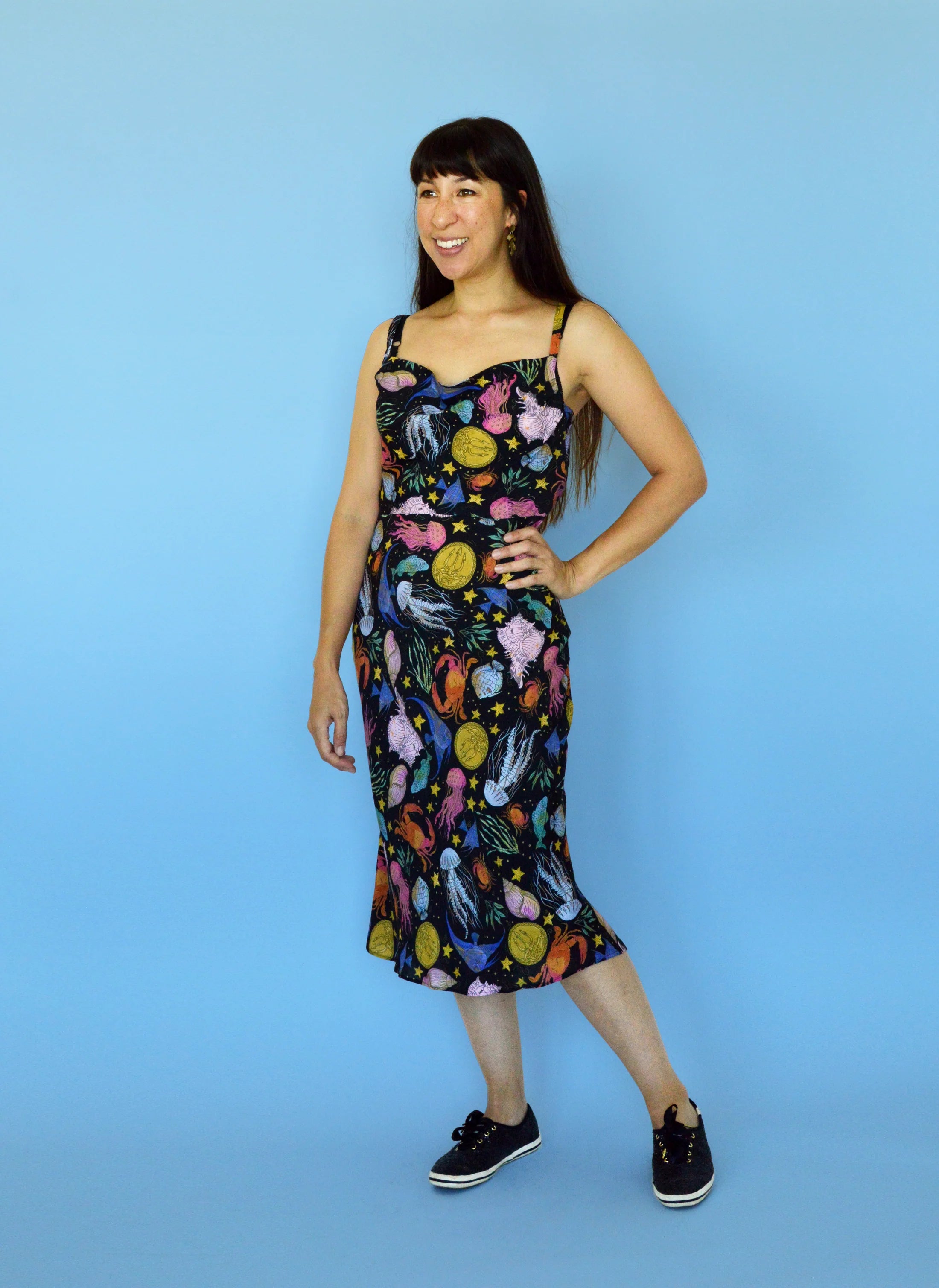 Nina Lee Alameda Slip Dress and Skirt