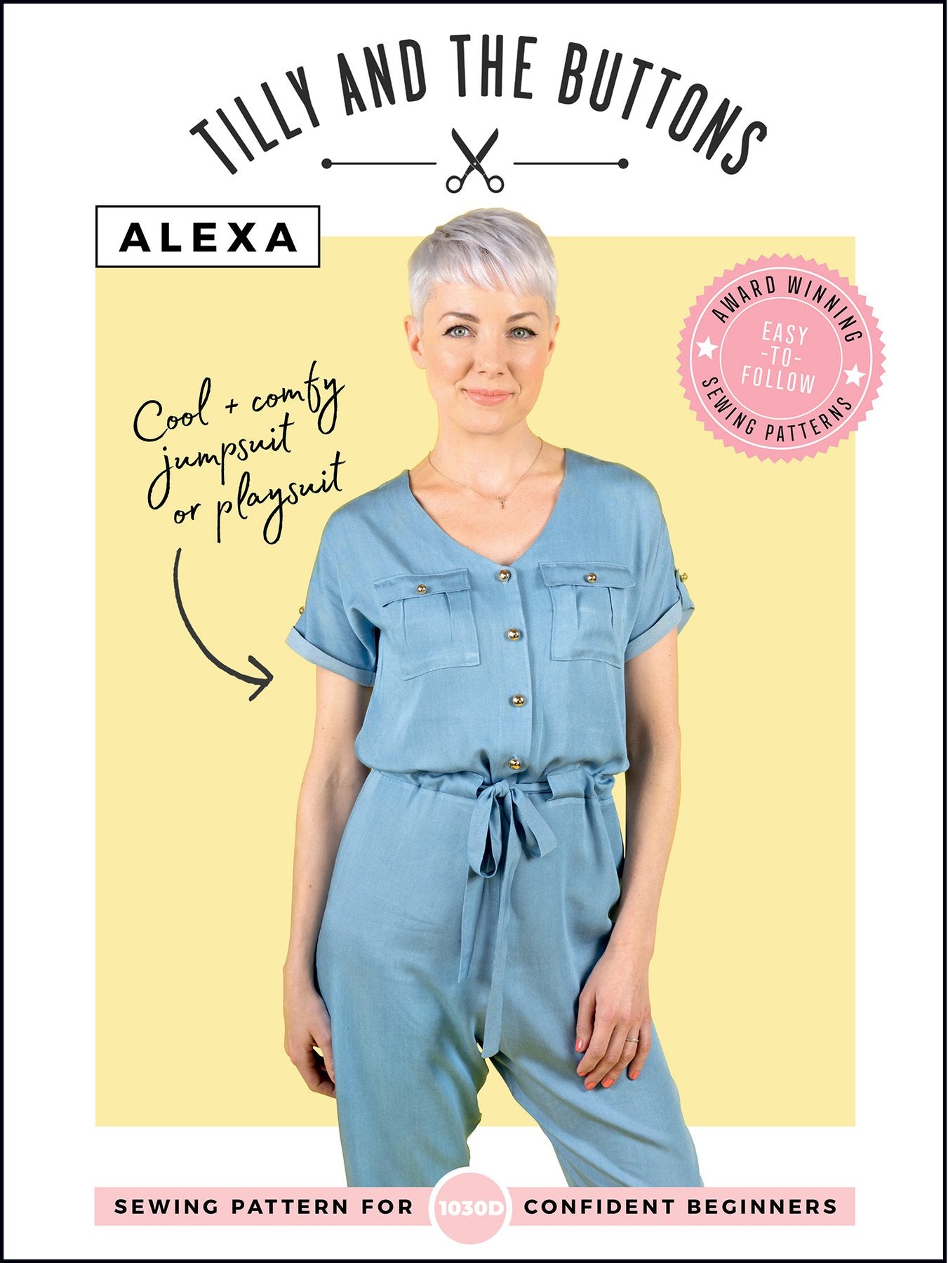 Tilly and the Buttons Alexa Jumpsuit – The Fold Line
