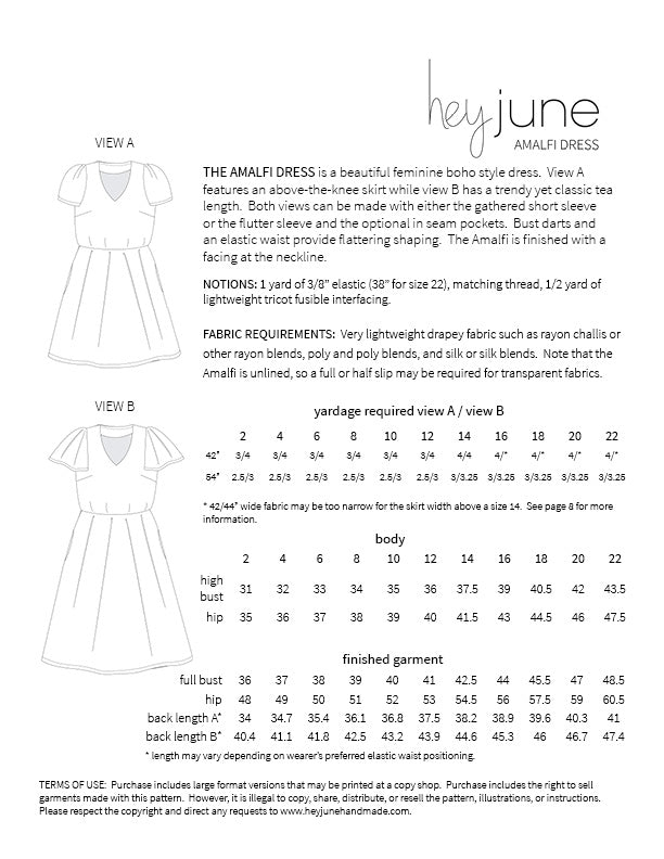 Hey June Handmade Amalfi Dress