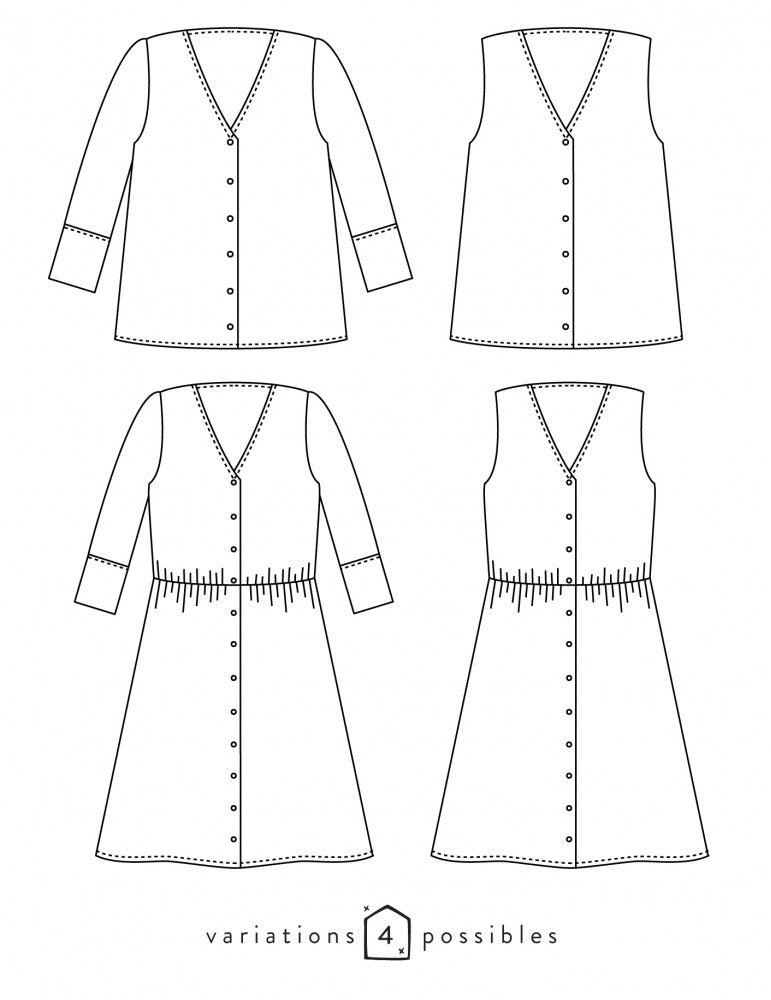 Atelier Scämmit Anaé Blouse or Dress