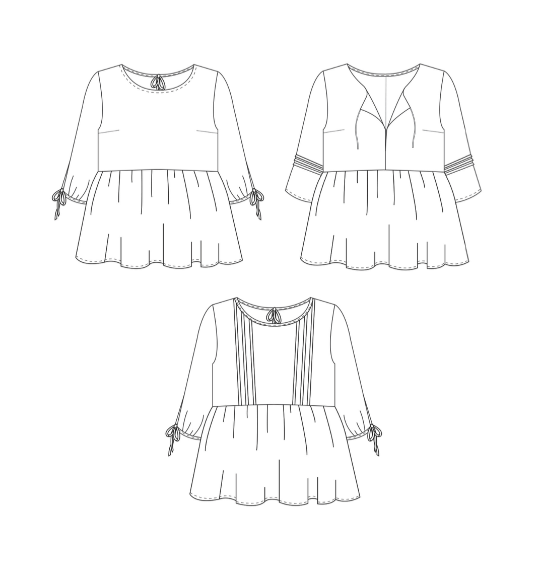 NH Patterns April Blouse
