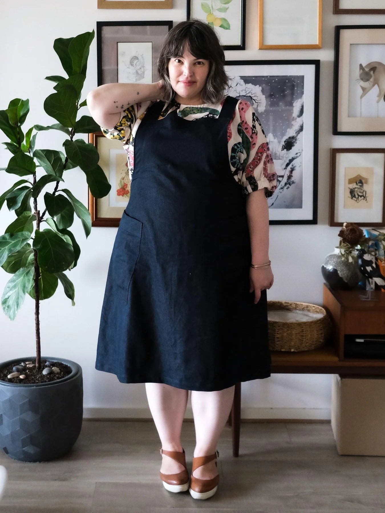 The Assembly Line Apron Dress