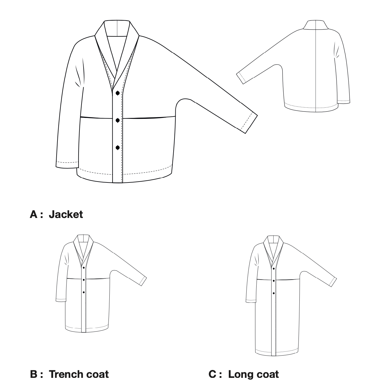 I AM Patterns Artemis Coat