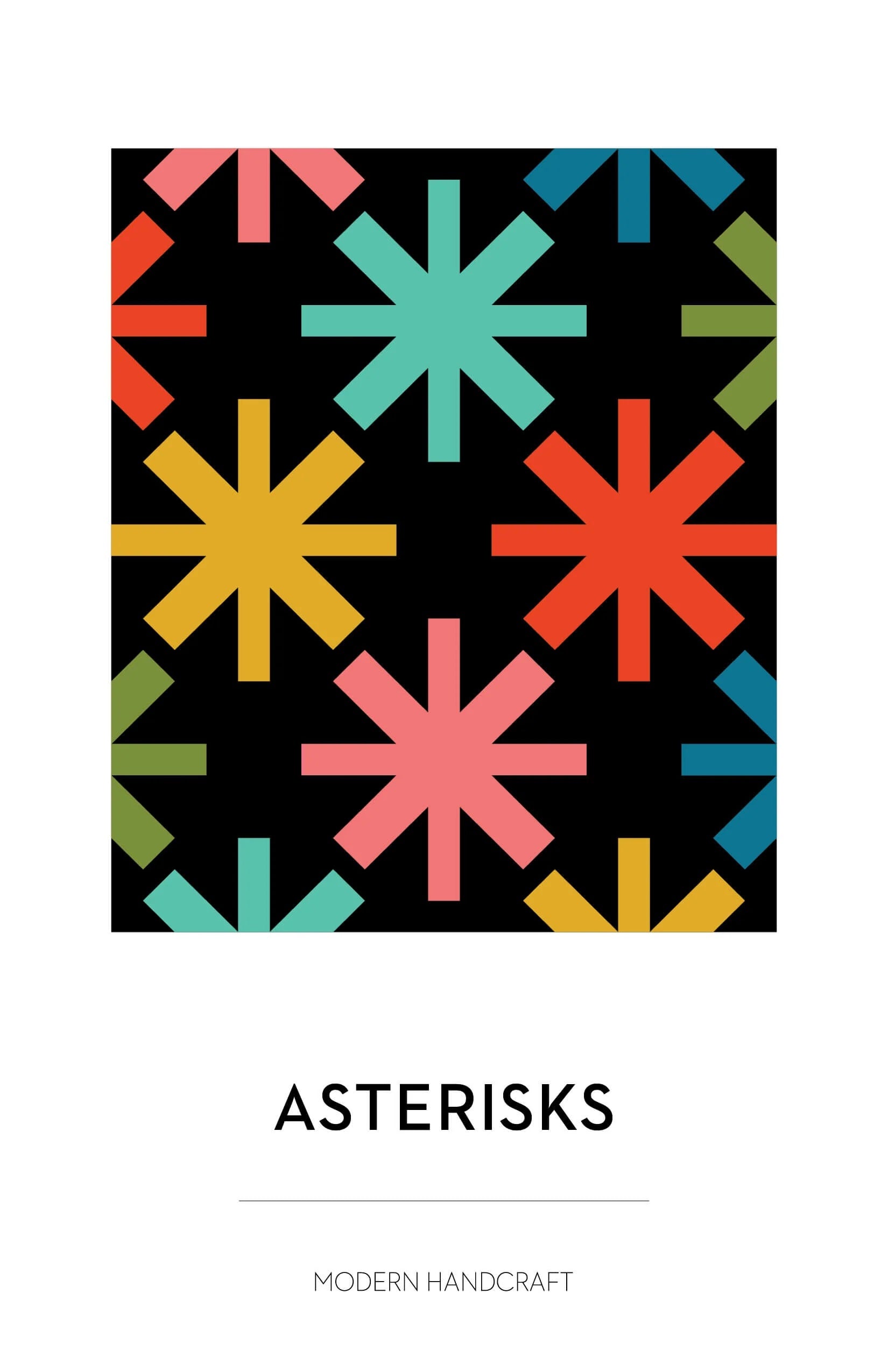 Modern Handcraft Asterisks Quilt