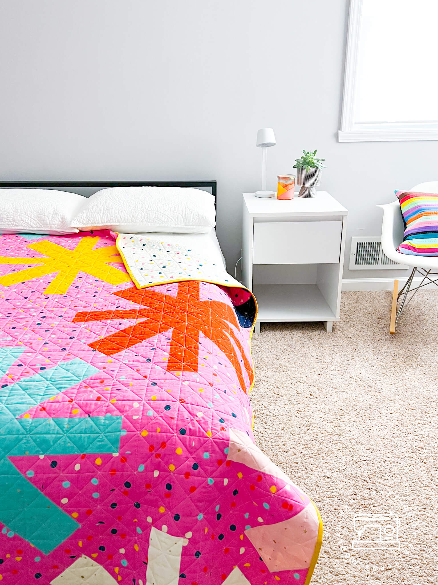 Modern Handcraft Asterisks Quilt