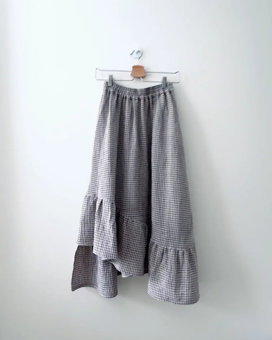 Sewing Therapy Asymmetric Ruffle Skirt
