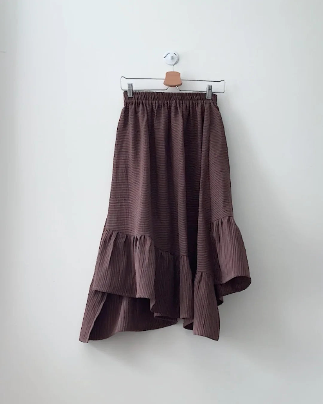 Sewing Therapy Asymmetric Ruffle Skirt