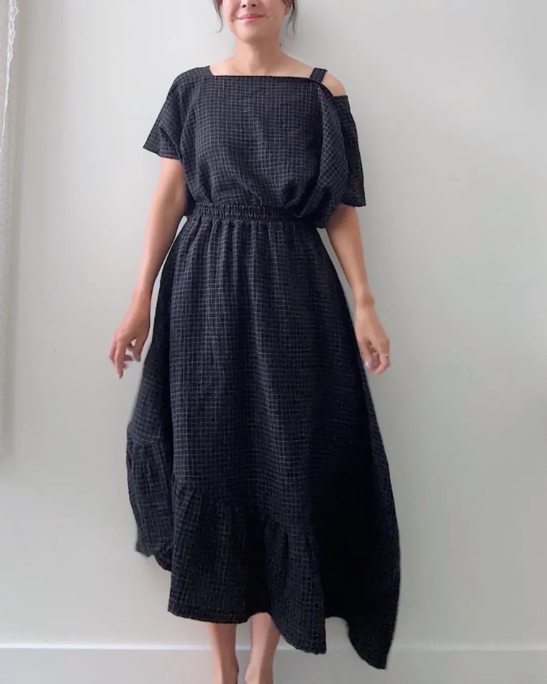 Sewing Therapy Asymmetric Ruffle Skirt