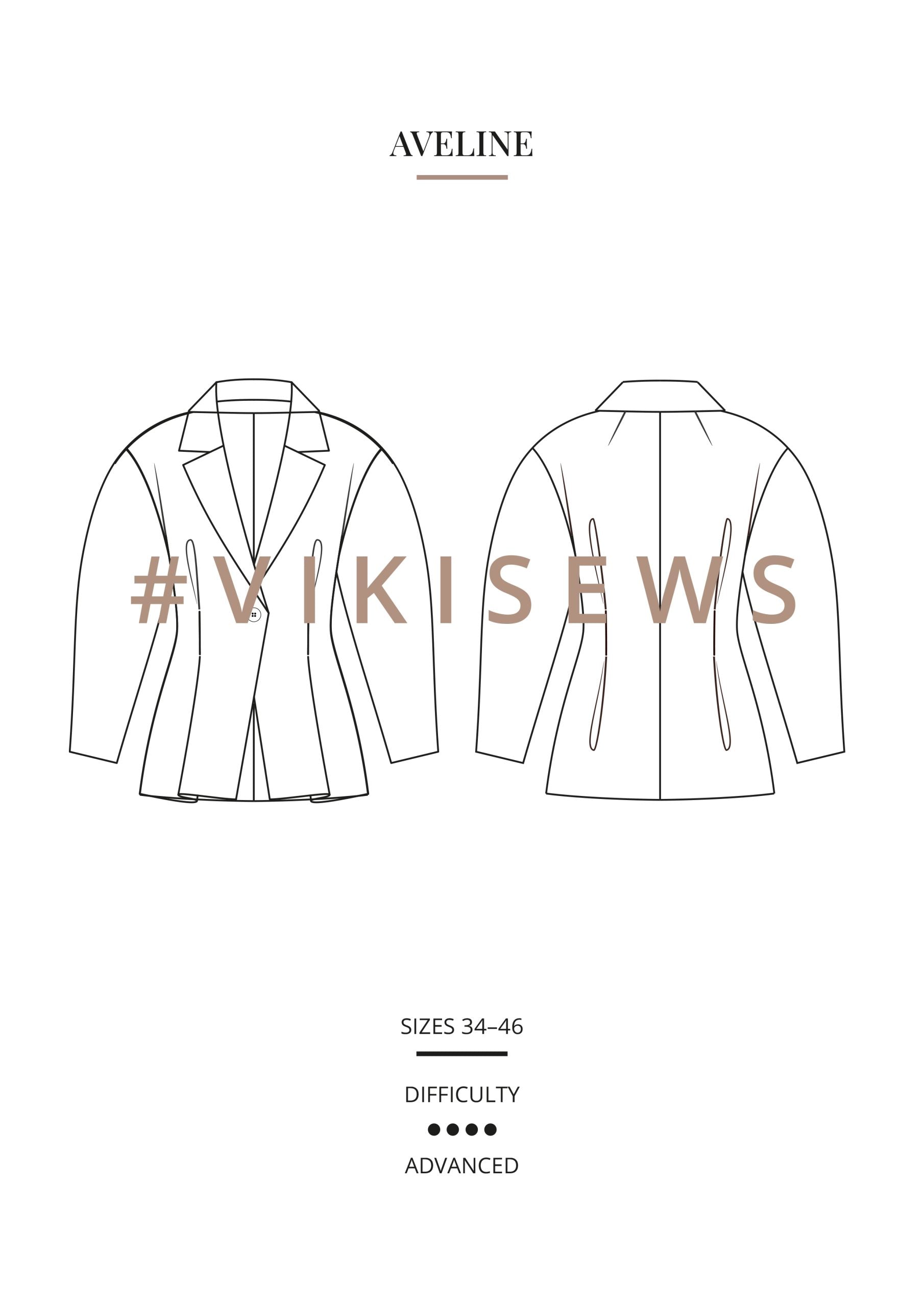 Vikisews Aveline Blazer PDF