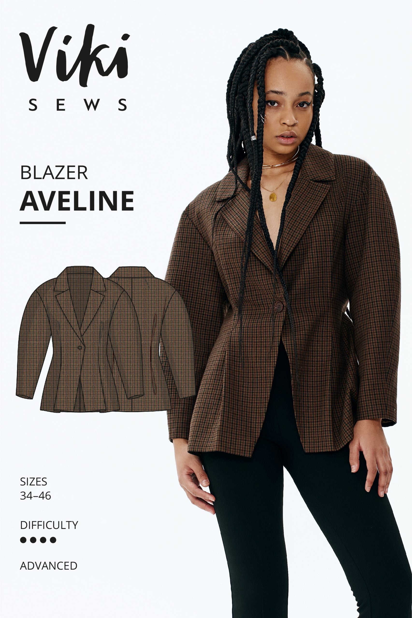 Vikisews Aveline Blazer PDF