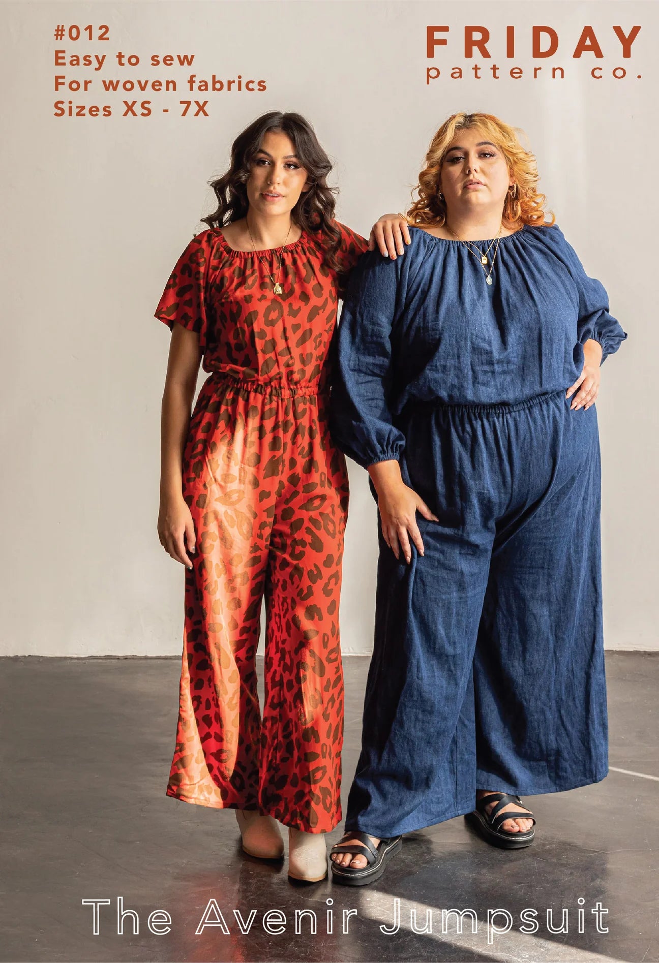 Avenir Jumpsuit Pattern - Friday Pattern Company Avenir Jumpsuit Pattern - Friday Pattern Company