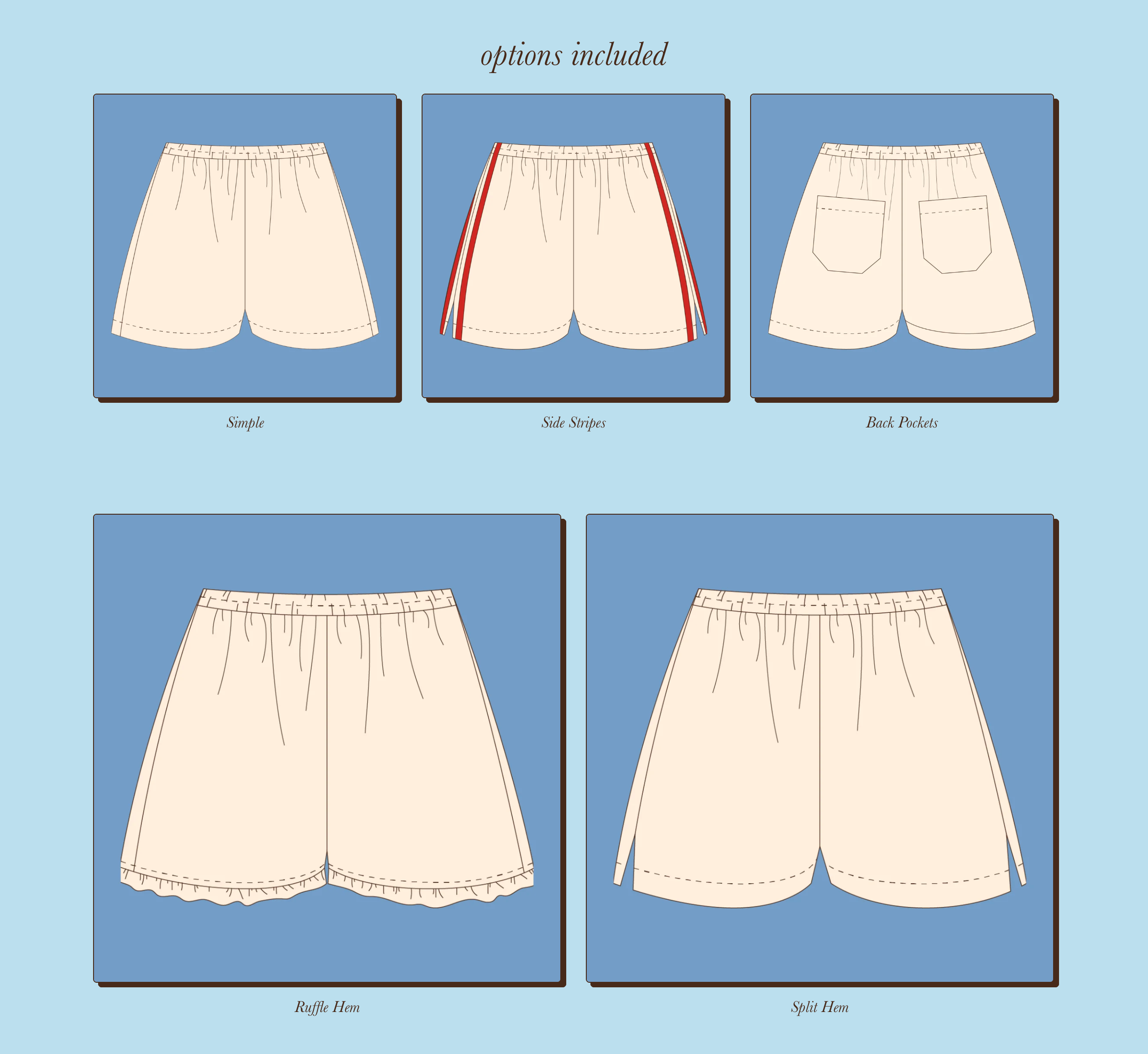 Syd Graham Patterns Avenue Shorts
