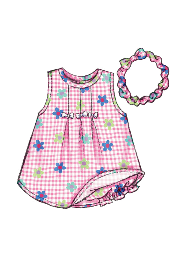 Butterick Baby Outfits B3405