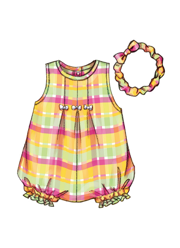 Butterick Baby Outfits B3405