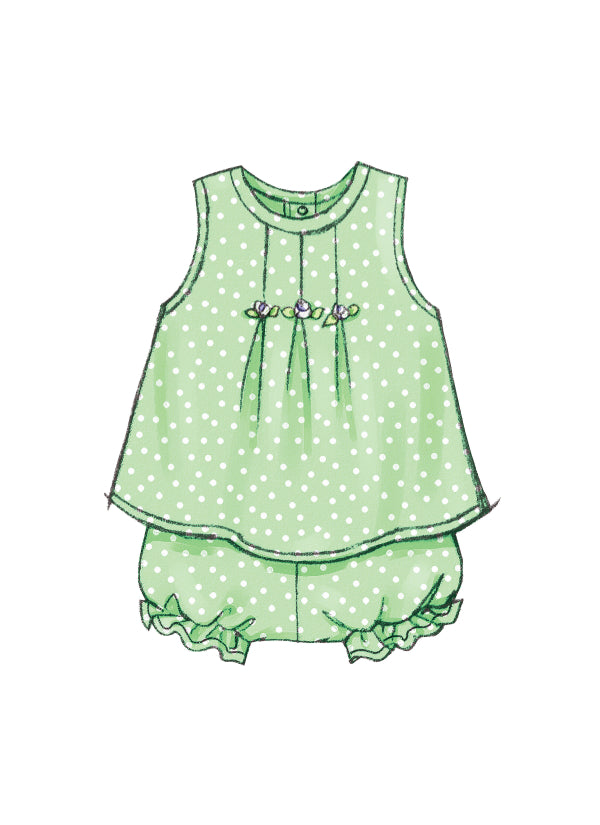 Butterick Baby Outfits B3405