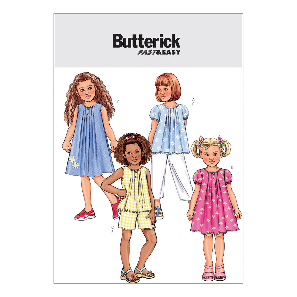 Butterick Girls Outfit B4176