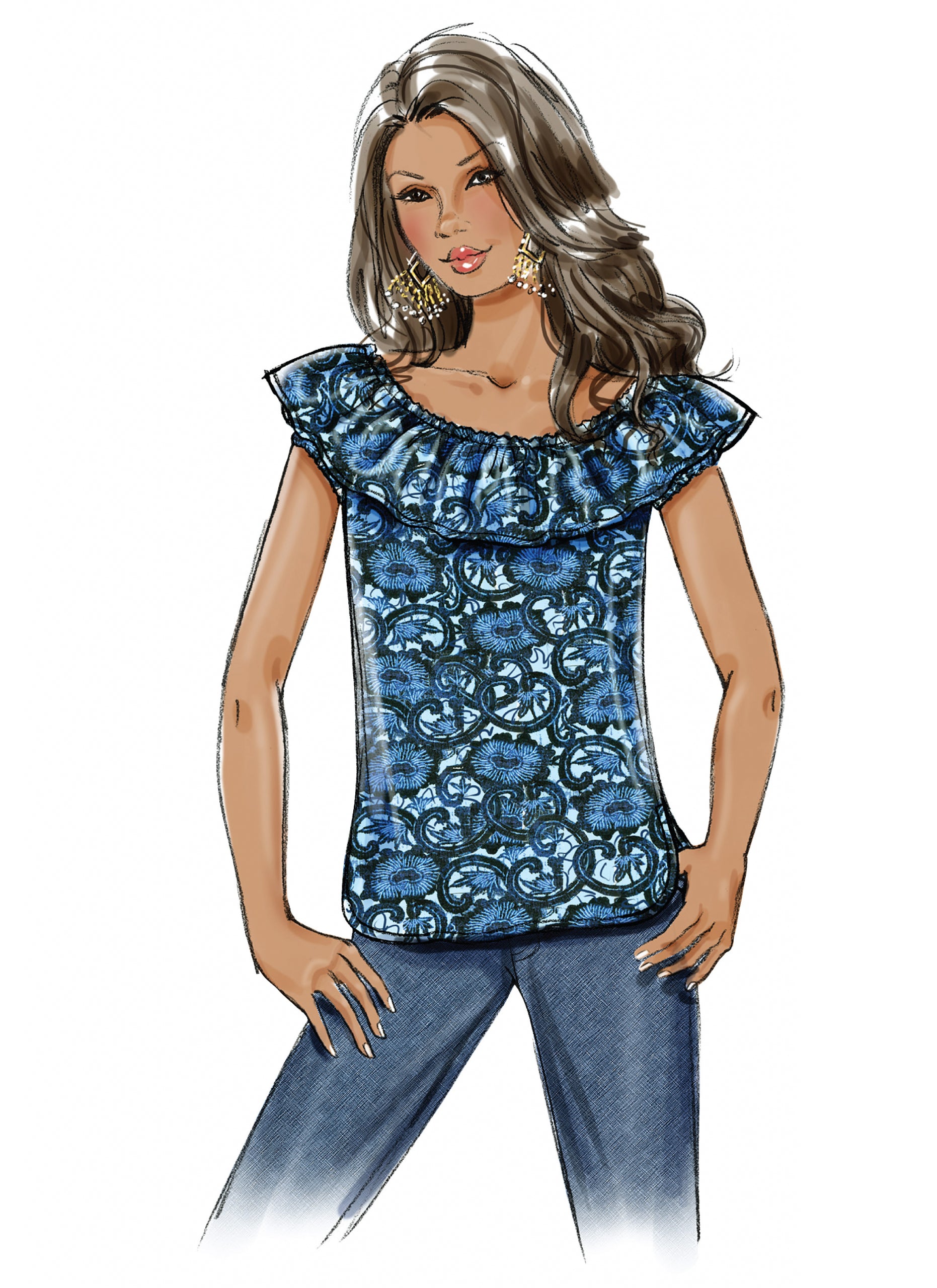 Butterick Top B4685