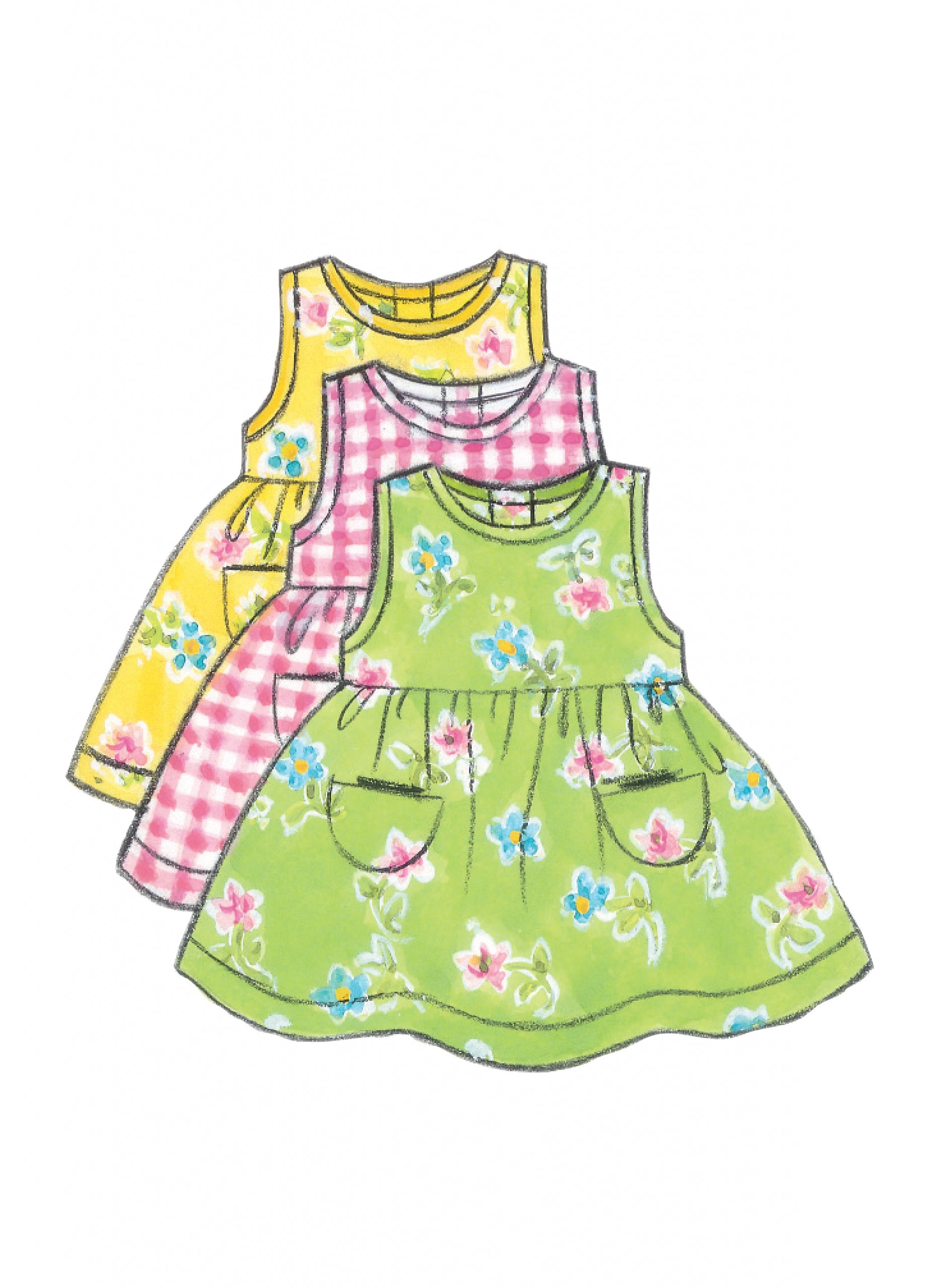 Butterick Baby Outfits B5624