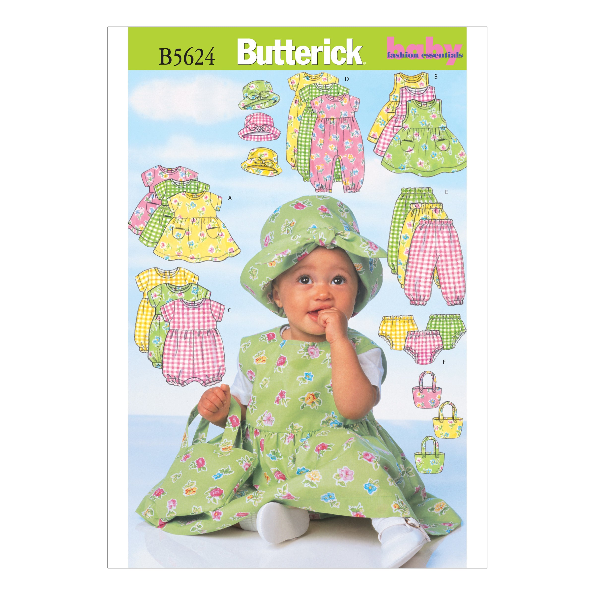 Butterick Baby Outfits B5624