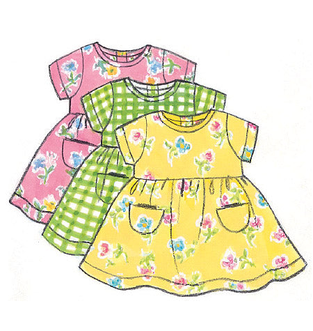 Butterick Baby Outfits B5624
