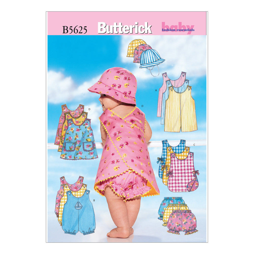 Butterick Baby Outfits B5625