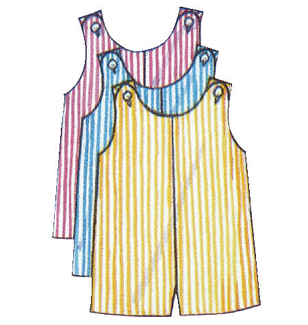 Butterick Baby Outfits B5625