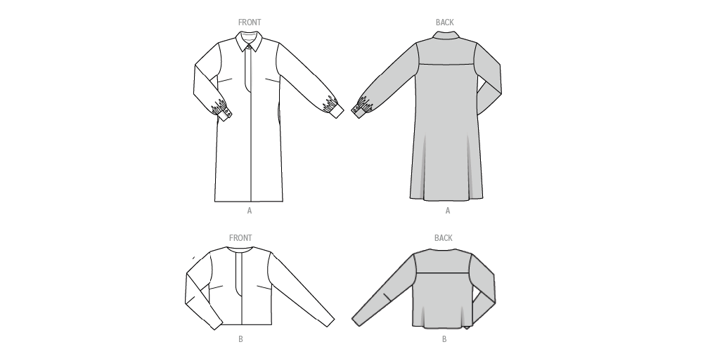 Burda Misses' Dress and Blouse 5678