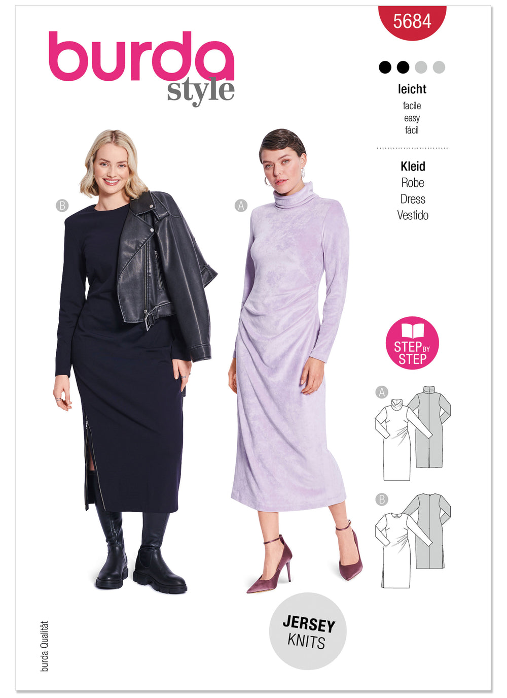 Burda Misses' Dresses 5684