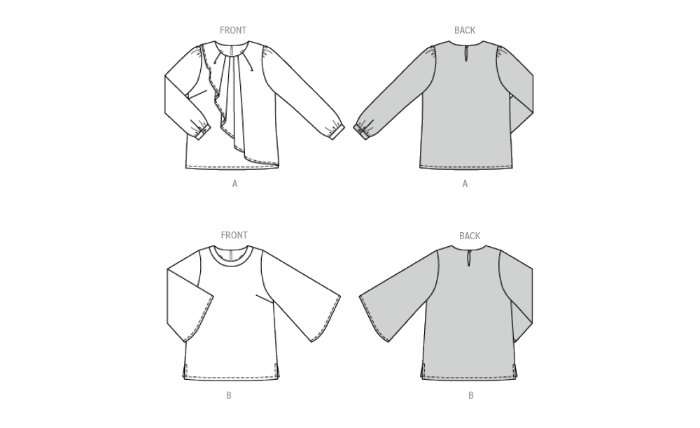 Burda Misses' Blouse and Shirt 5692