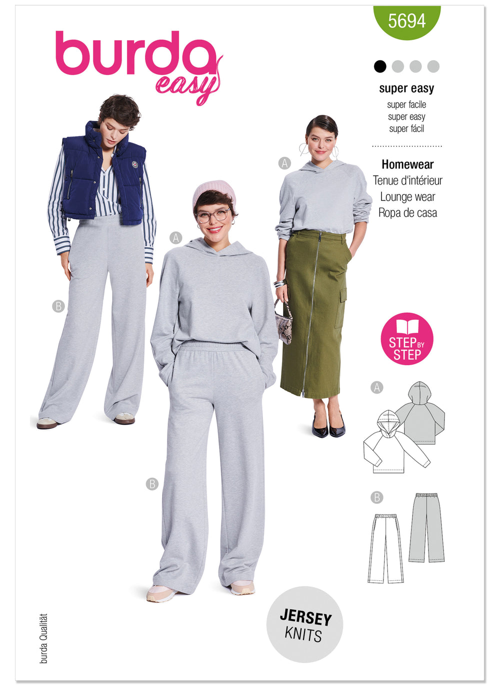 Burda Misses' Sweater and Sweatpants 5694