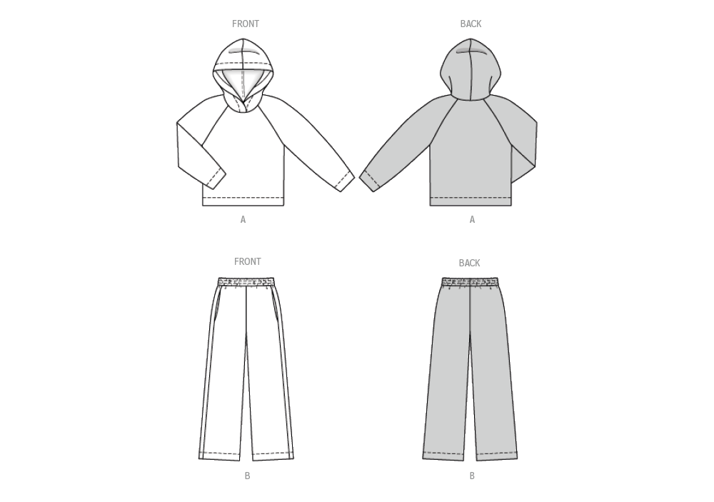 Burda Misses' Sweater and Sweatpants 5694