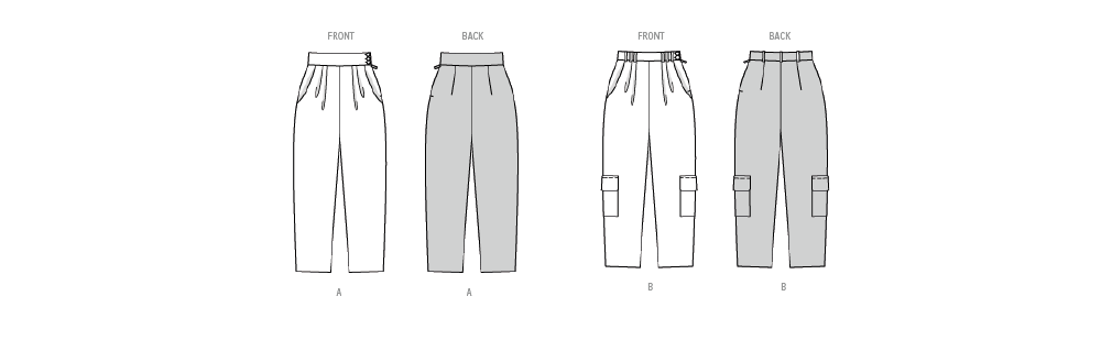 Burda Misses' Trousers 5699