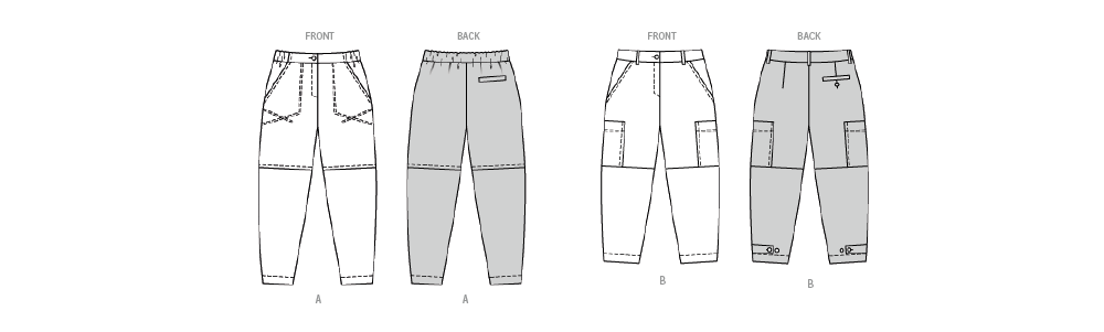 Burda Misses' Trousers 5703